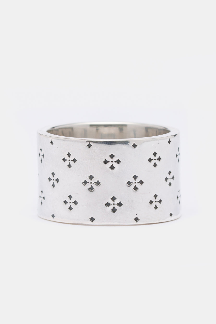 MAPLE Iron Cross Ring in Silver - Notre