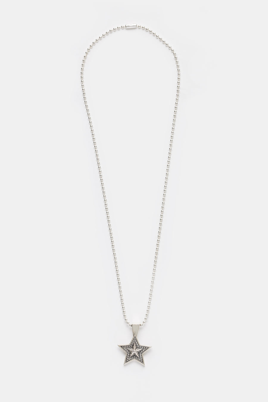 MAPLE Star Chain Necklace in Silver - Notre