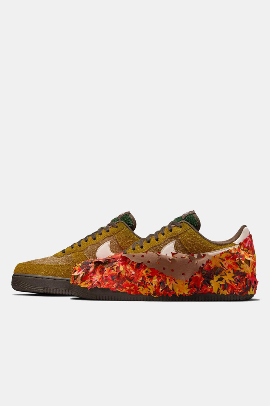 Air Force 1 '07 Sneaker in Flak/Sail/Medium Olive/Fir