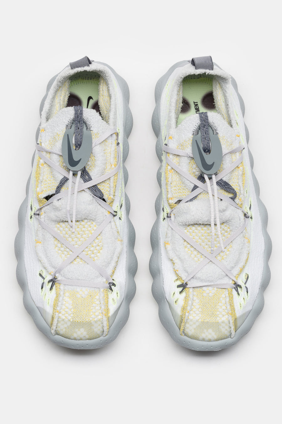Mind 002 Flyknit Sneaker in White/Dark Grey/Pure Platinum/Wolf Grey