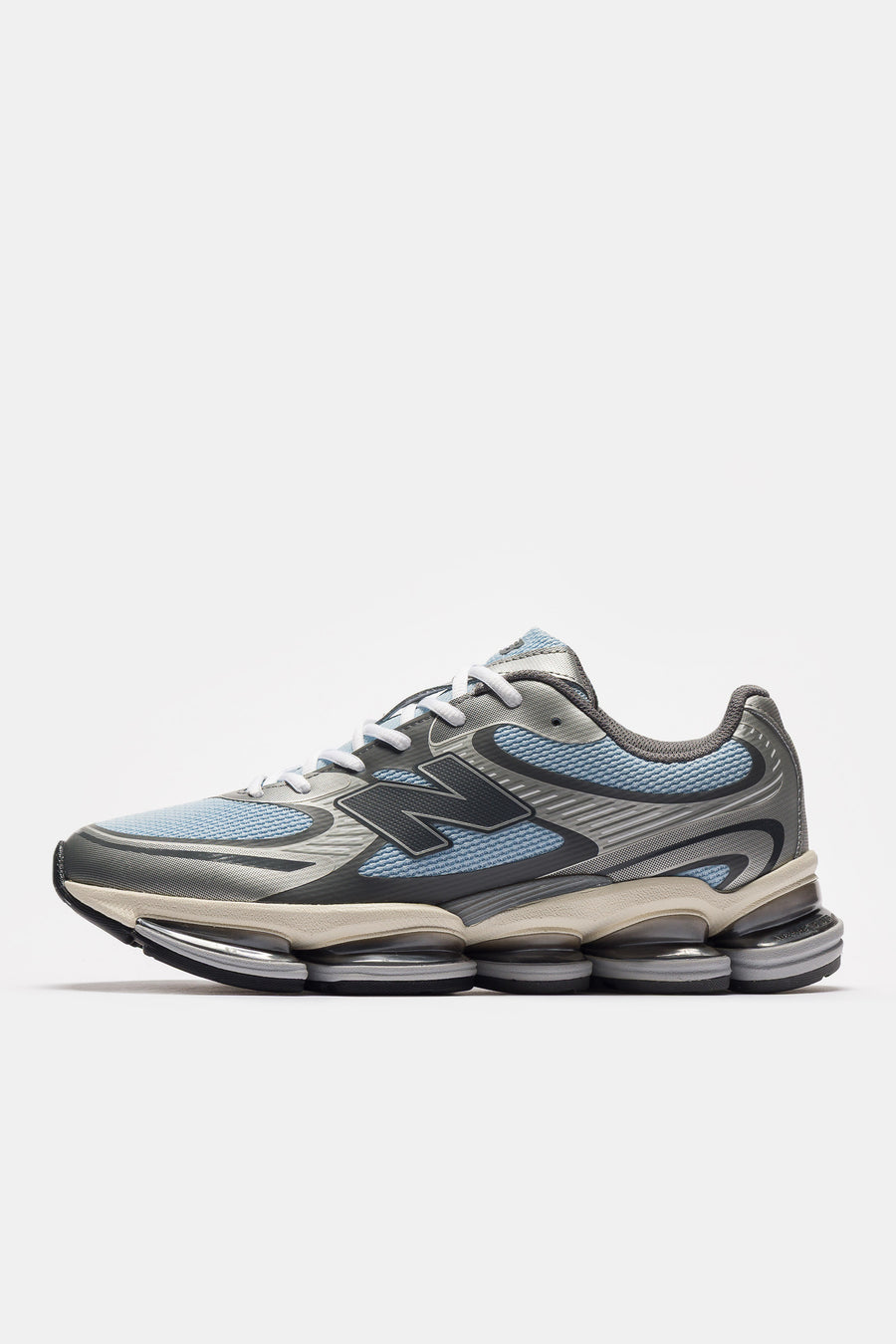 New Balance Abzorb 2000 Sneaker in Light Chrome Blue/Silver Metalic/Castlerock/Dark Silver Metallic - Notre