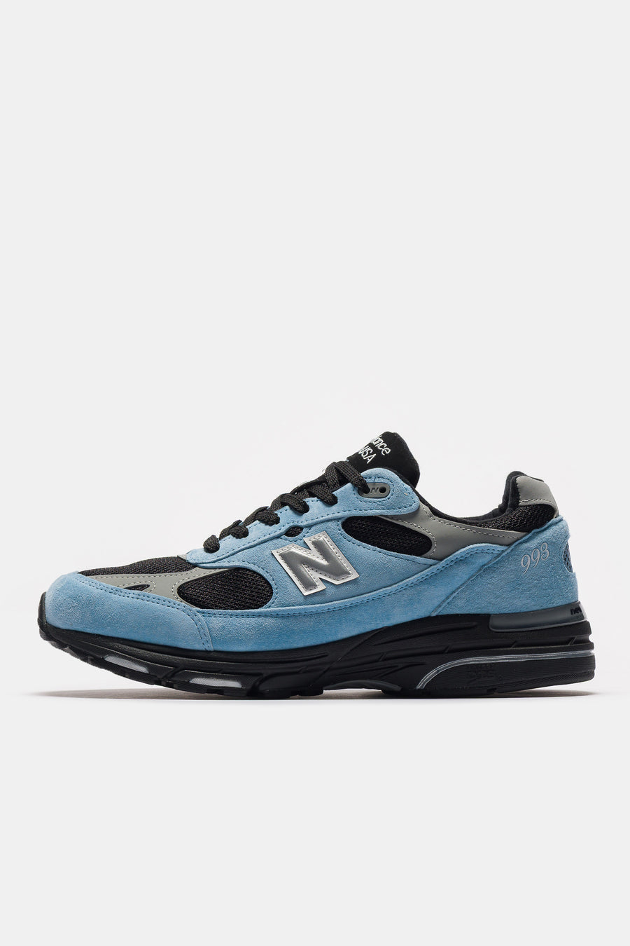 New Balance Made in USA 993 Sneaker in Baltic Sea/Black/Slate Grey - Notre