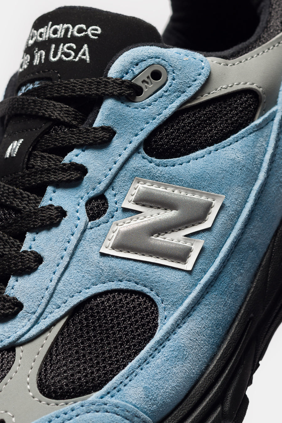 New Balance Made in USA 993 Sneaker in Baltic Sea/Black/Slate Grey - Notre