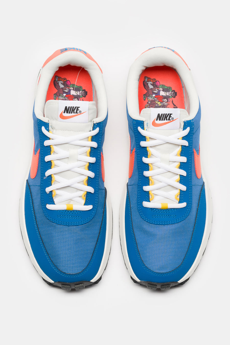 Nike ACG LDV Sneaker in Brilliant Blue/Turf Orange/Sail/White - Notre