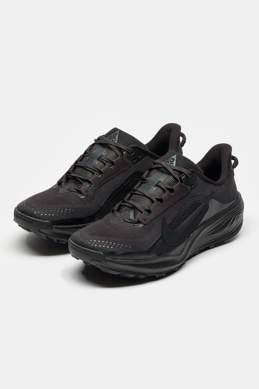 ACG Pegasus Trail Sneaker in Black/Black/Anthracite