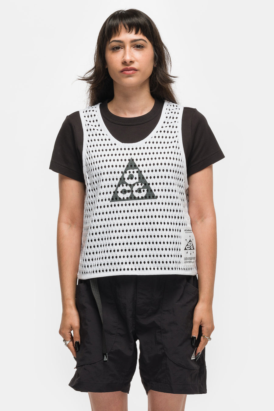 Nike ACG Women's Radical AirFlow Dri-FIT Trail Running Tank Top in White - Notre