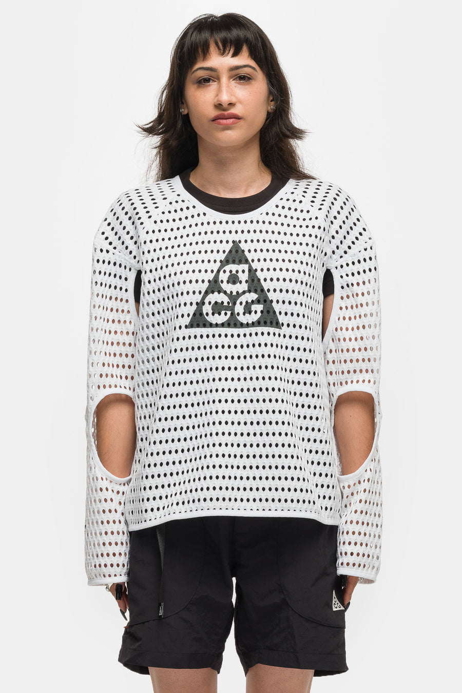 Nike ACG Women's Radical AirFlow NXT Dri-FIT Long Sleeve Trail Running Top in White - Notre