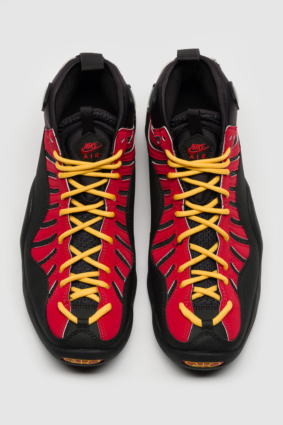 Air Bakin High SP Sneaker in Varsity Red/White/Varsity Maize/Black