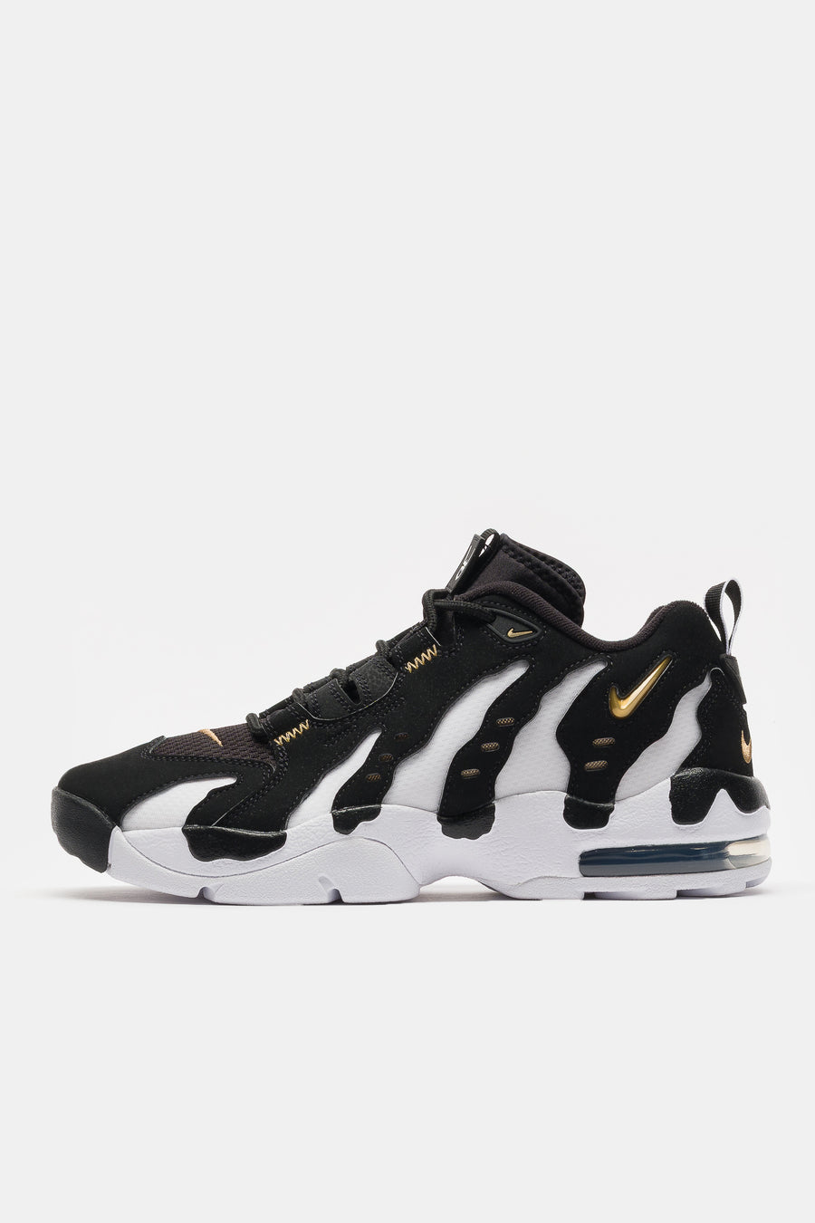 Nike Air DT Max '96 Low Sneaker in Black/Metallic Gold/White - Notre
