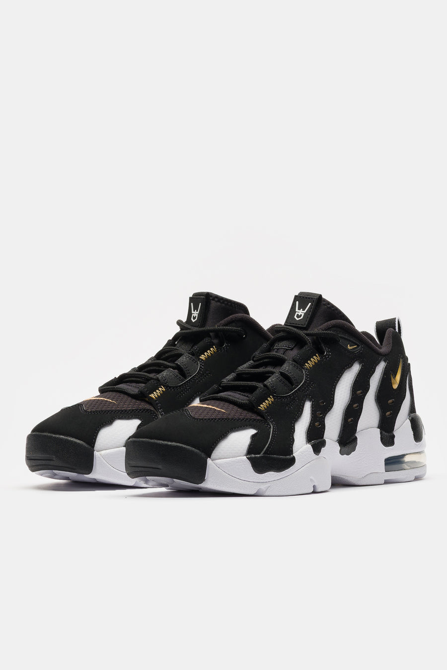 Nike Air DT Max '96 Low Sneaker in Black/Metallic Gold/White - Notre