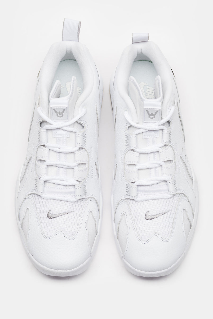 Air DT Max '96 Low Sneaker in White/Metallic Silver/White