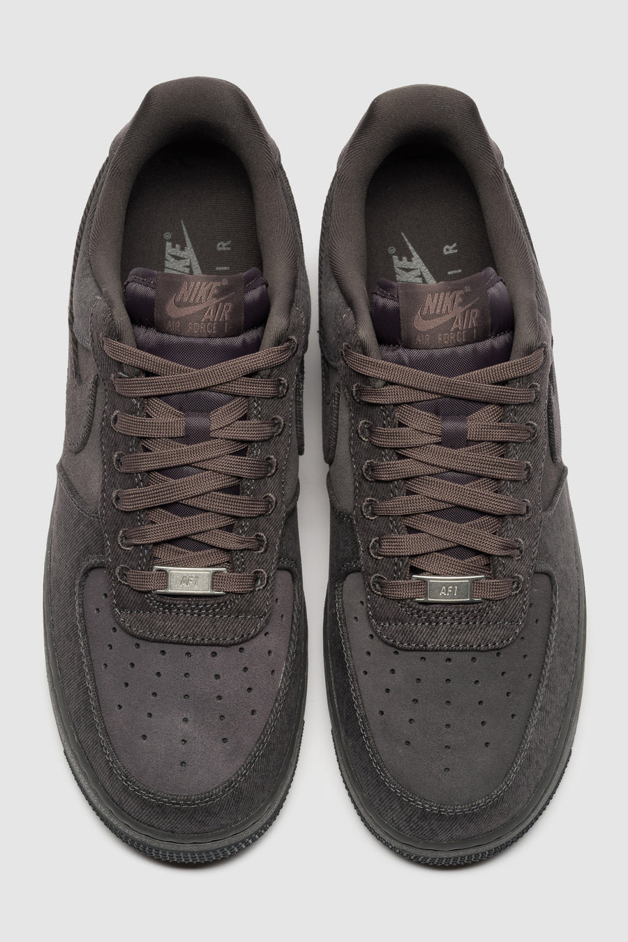 Nike Air Force 1 '07 LV8 Denim Sneaker in Anthracite/Anthracite/Medium Ash - Notre