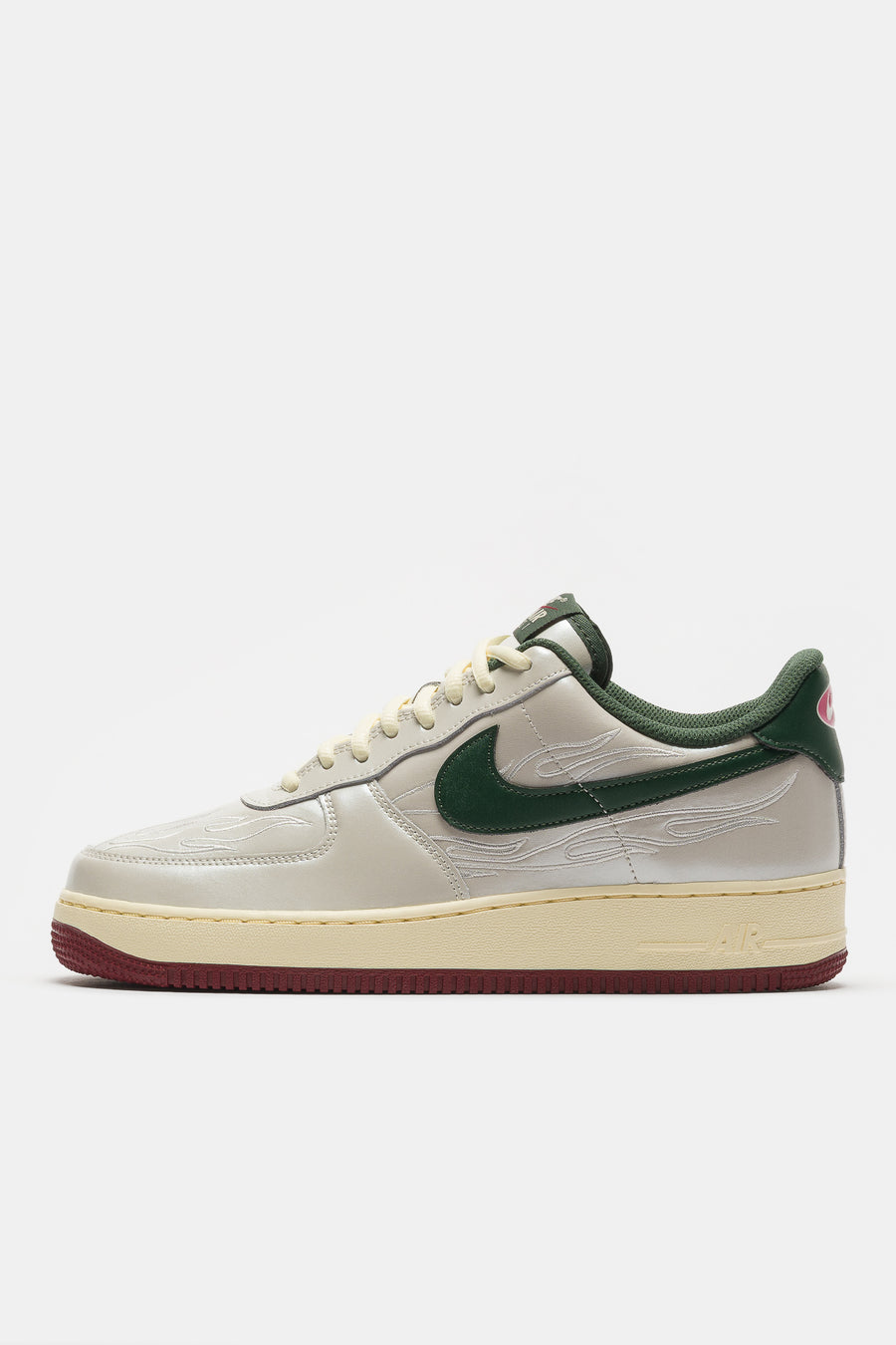 Air Force 1 '07 LV8 Sneaker in Phantom/Fir/Alabaster/Team Red