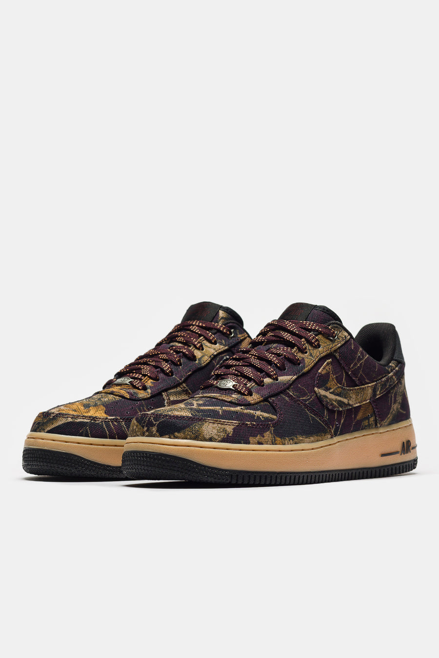 Air Force 1 '07 RealTree Sneaker in Multicolor/Gum Yellow