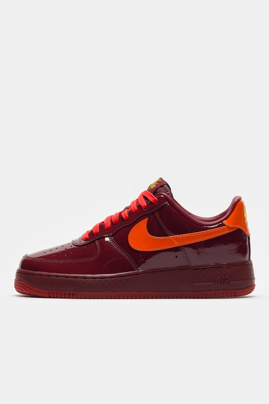 Nike Air Force 1 Low Sneaker in Dark Team Red/University Gold - Notre