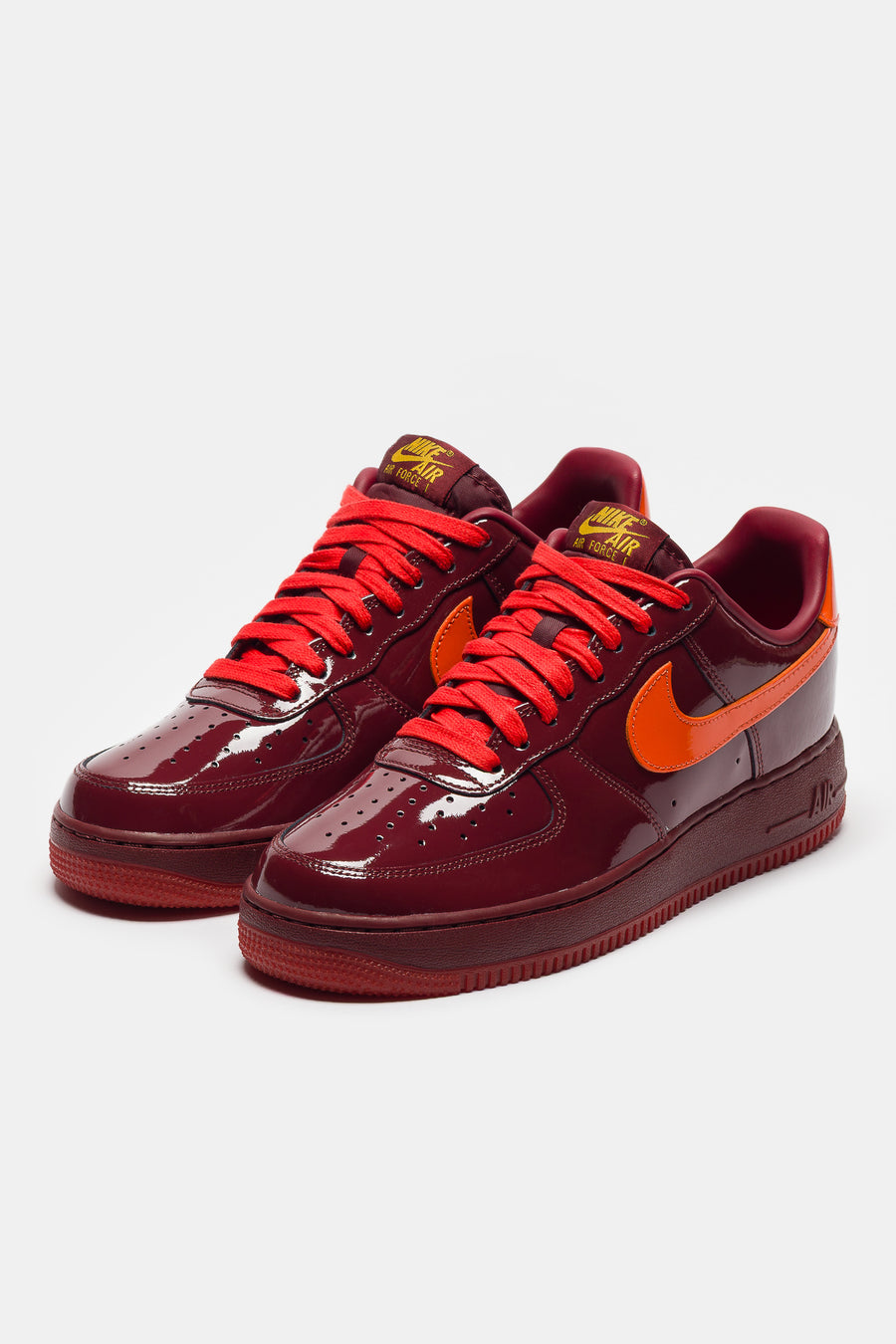Nike Air Force 1 Low Sneaker in Dark Team Red/University Gold - Notre