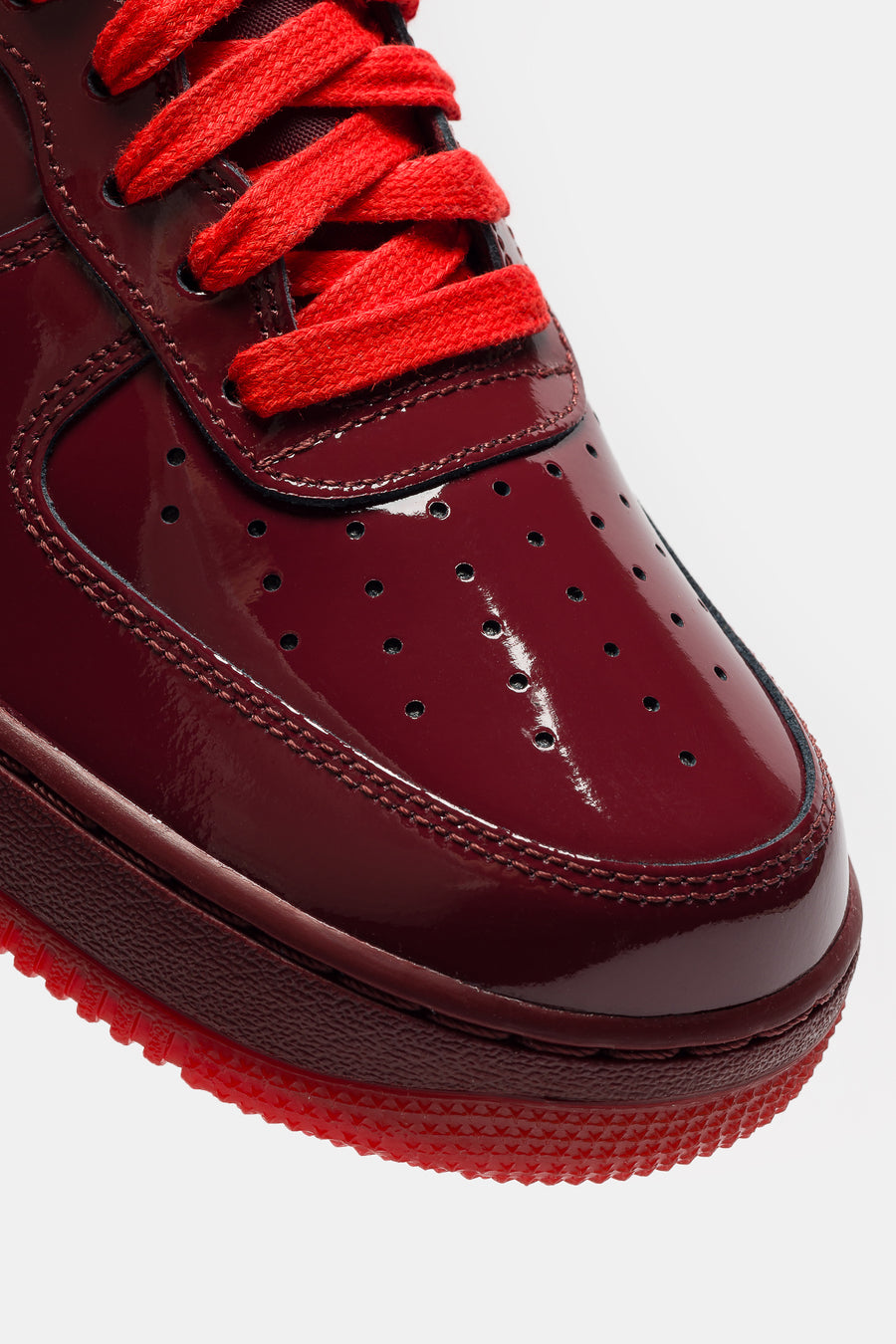Nike Air Force 1 Low Sneaker in Dark Team Red/University Gold - Notre