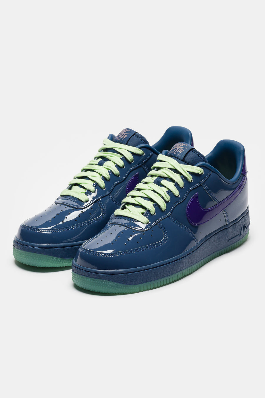 Nike Air Force 1 Low Sneaker in Mystic Navy/Grape Ice/Lt Violet Ore - Notre