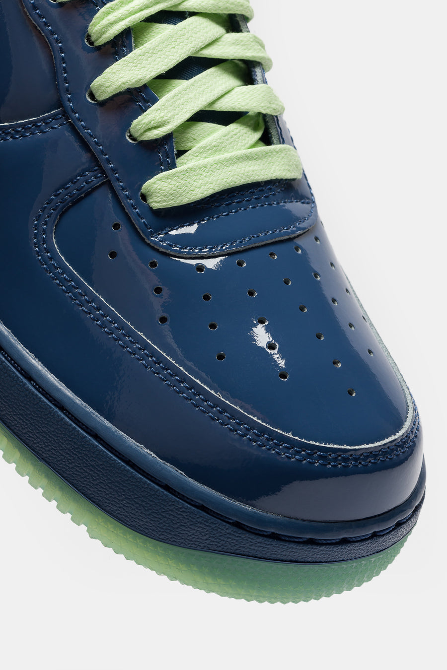 Nike Air Force 1 Low Sneaker in Mystic Navy/Grape Ice/Lt Violet Ore - Notre