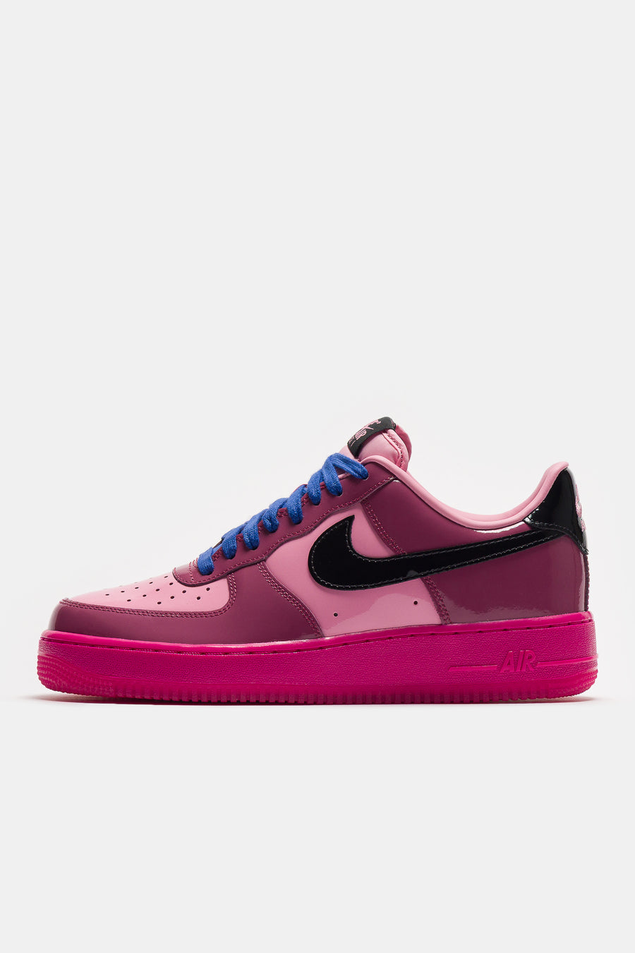 Air Force 1 Sneaker in Pink Cooler/Black/Mulberry Rose