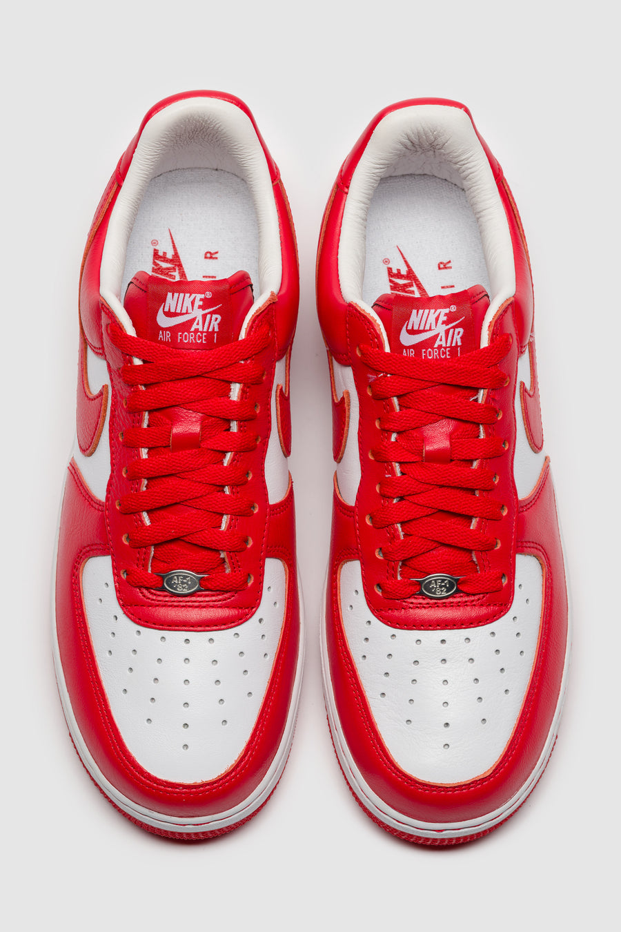 Terror Squad Air Force 1 Low Sneaker in White/University Red