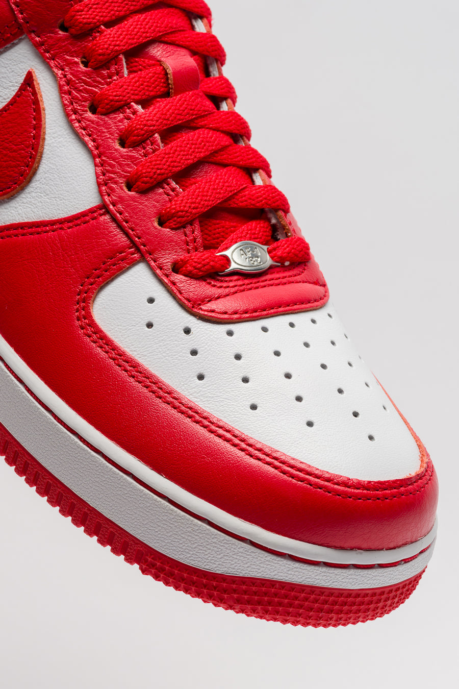 Terror Squad Air Force 1 Low Sneaker in White/University Red