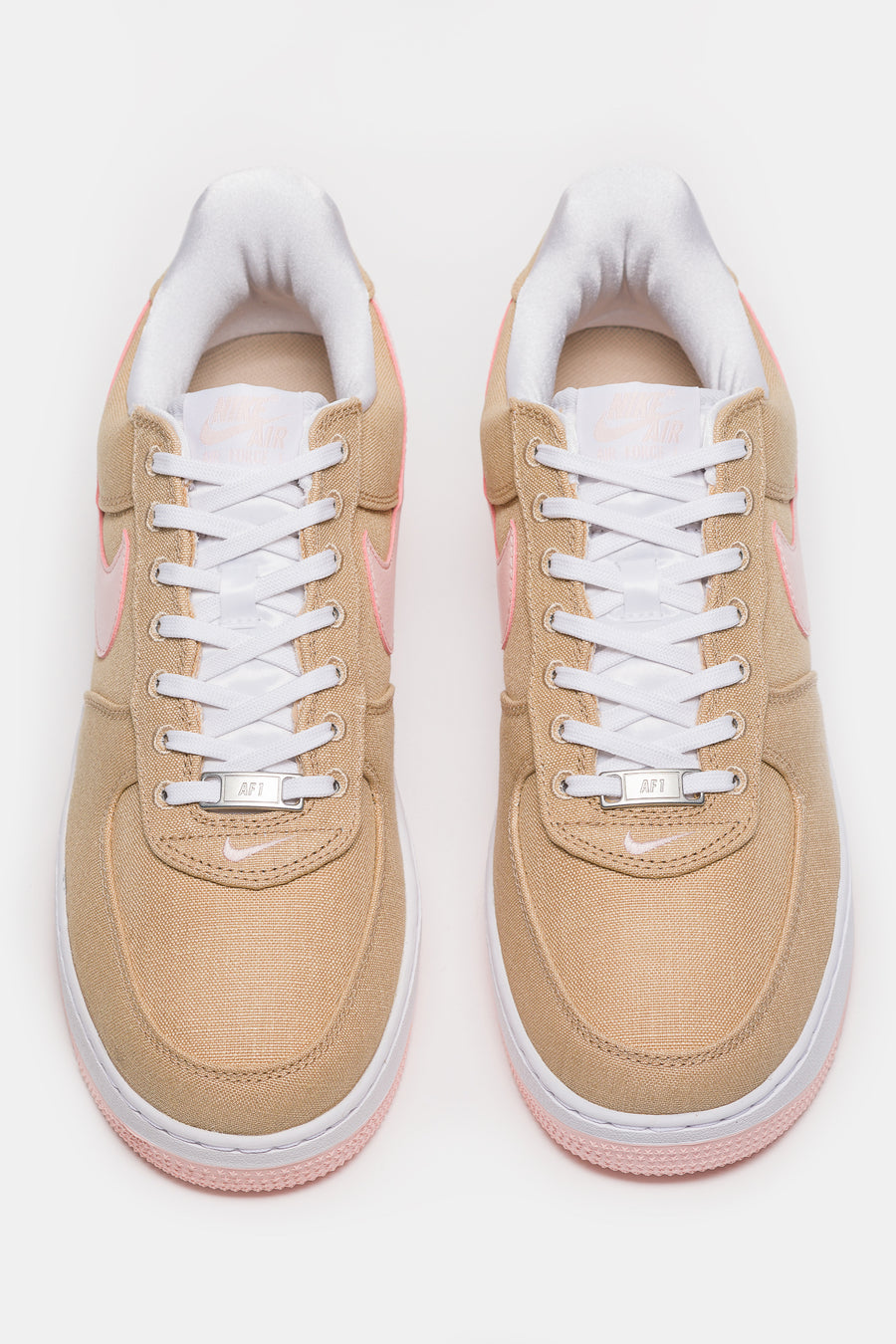 Nike Air Force 1 Retro Sneaker in Linen/Atmosphere/White - Notre