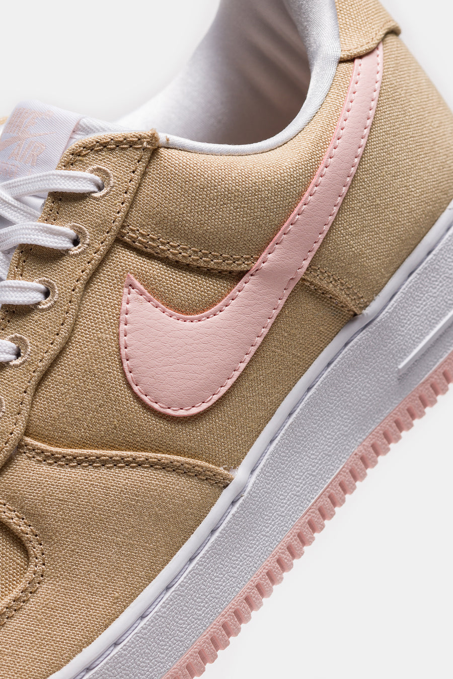 Nike Air Force 1 Retro Sneaker in Linen/Atmosphere/White - Notre
