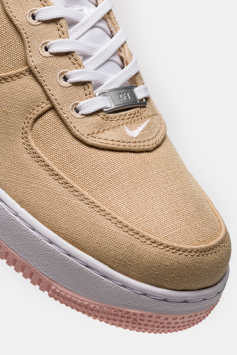 Nike Air Force 1 Retro Sneaker in Linen/Atmosphere/White - Notre