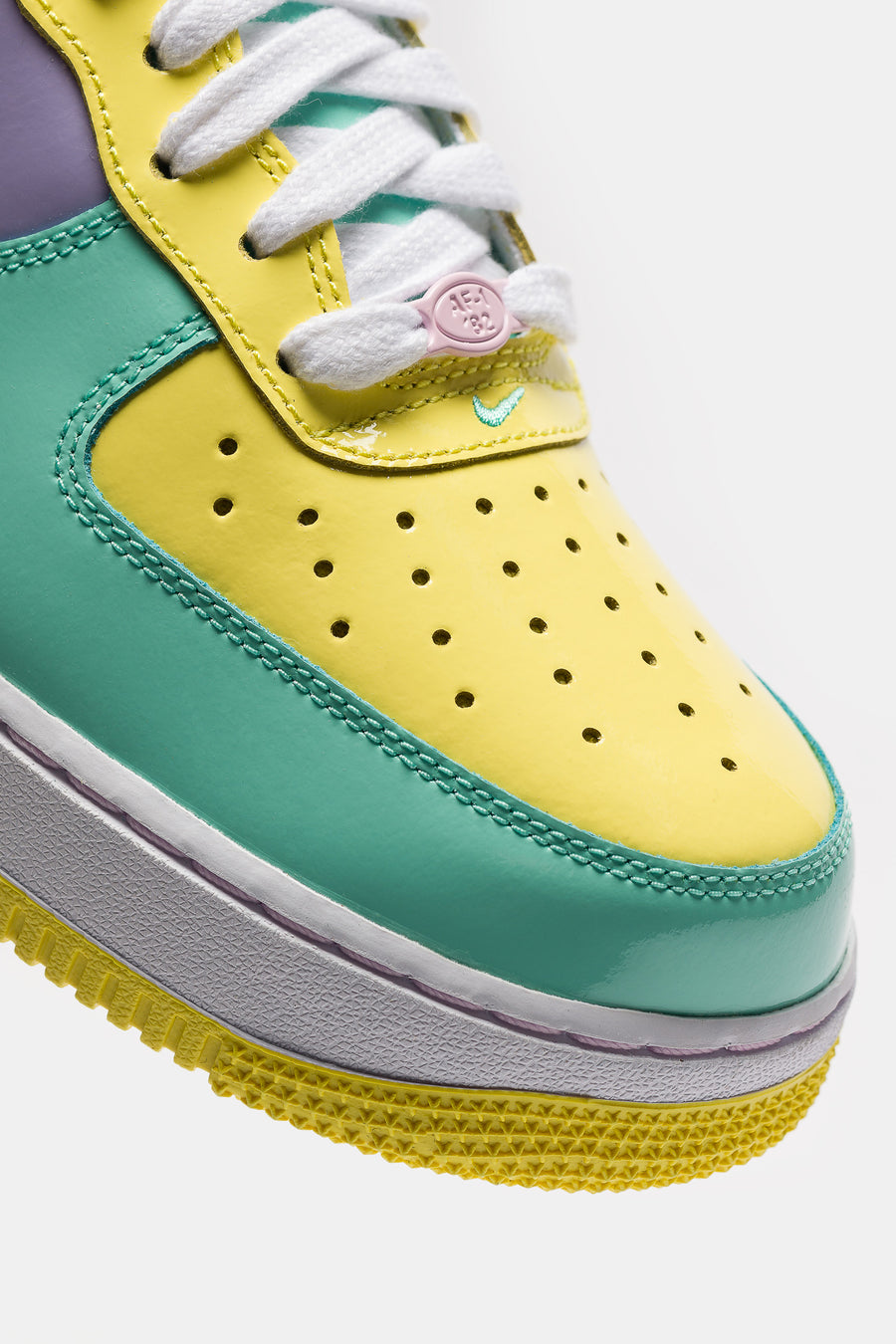 Nike Air Force 1 '07 Sneaker in Yellow Pulse/Pink Foam/Hydrangeas - Notre