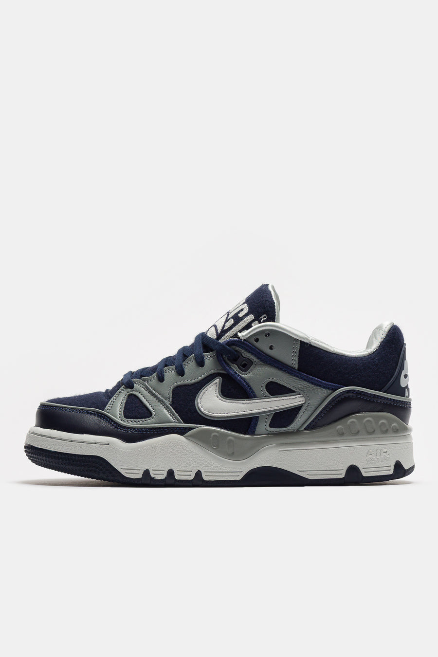 Nike NIGO Air Force 3 Low SP Sneaker in Midnight Navy/Off White/Shadow Grey - Notre
