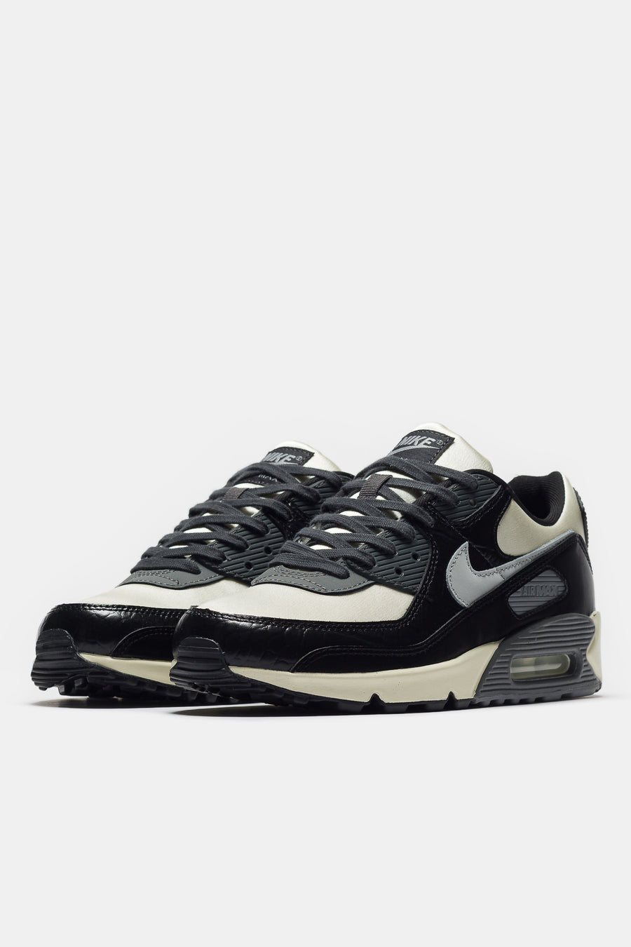 Air Max 90 Sneaker in Sail/Lt Smoke Grey/Black/Anthracite