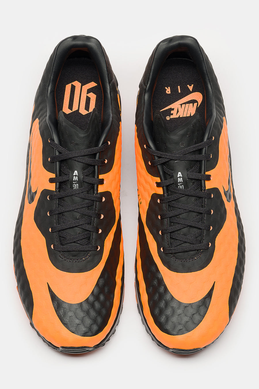 Nike Air Max 90 Sneaker in Bright Citrus/Black/Total Orange - Notre