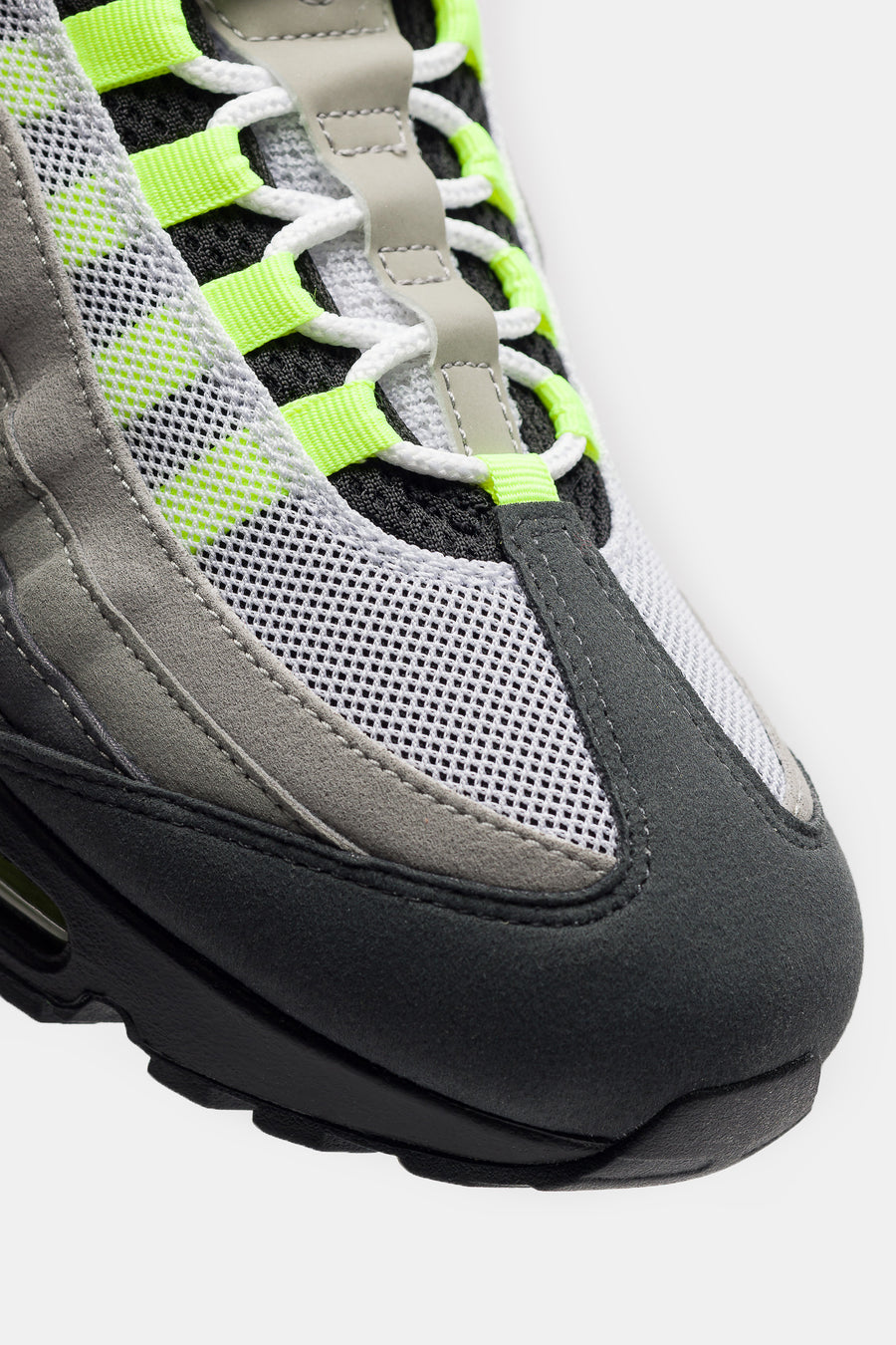 air max 95 grey and lime green