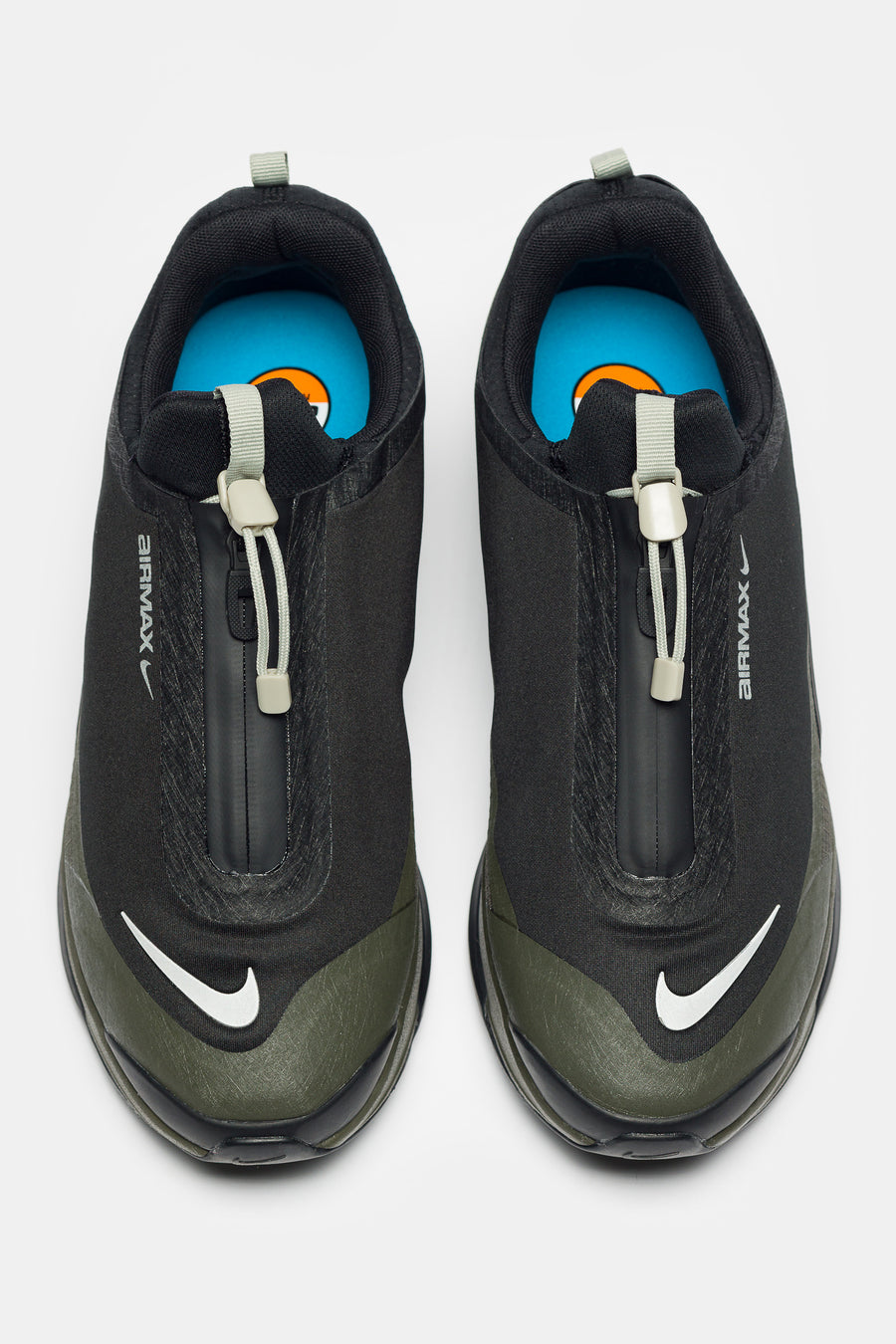 Air Max DN Roam Sneaker in Black/Metallic Silver/Cargo Khaki/Stone