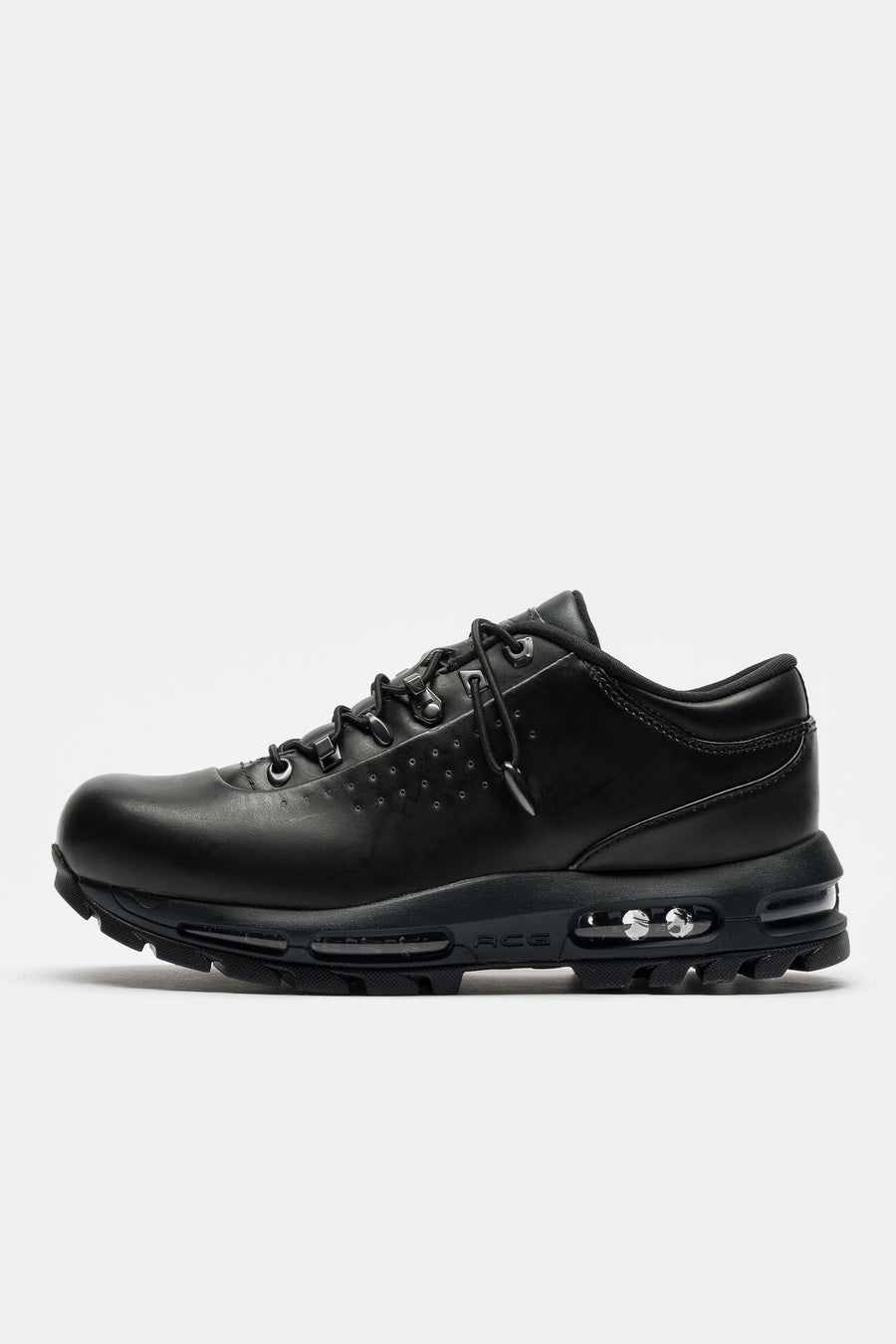 Air Max Goadome Low SP Boot in Black/Metallic Silver/Pale Citron