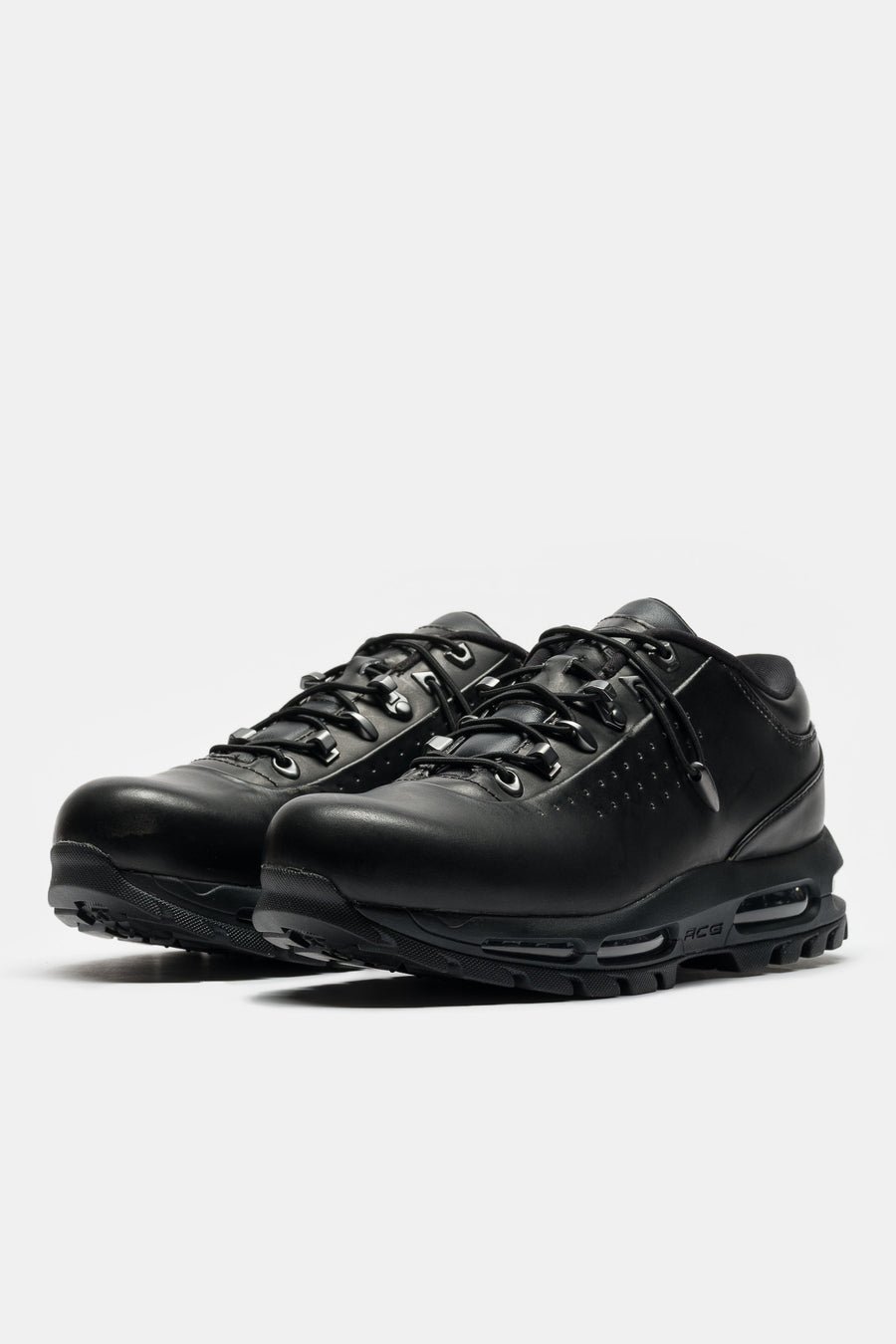 Air Max Goadome Low SP Boot in Black/Metallic Silver/Pale Citron
