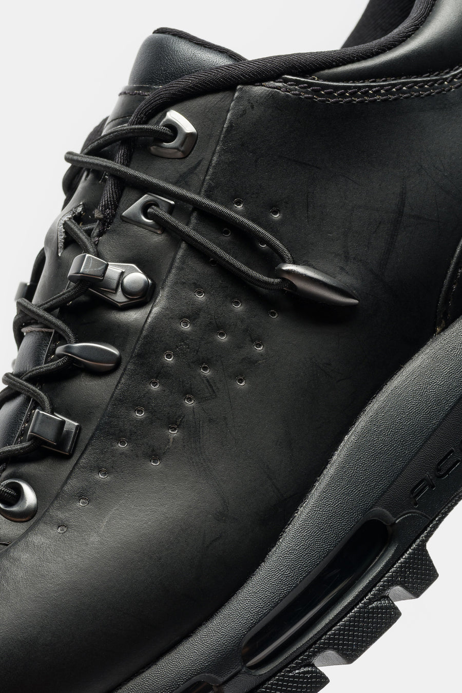 Air Max Goadome Low SP Boot in Black/Metallic Silver/Pale Citron