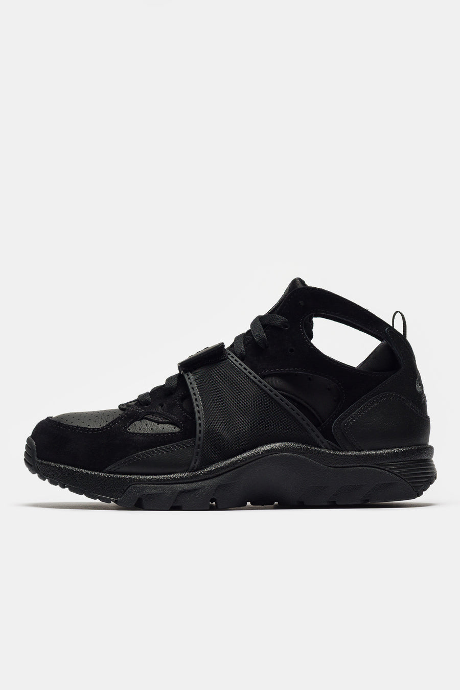 Air Trainer Huarache Sneaker in Black/Black