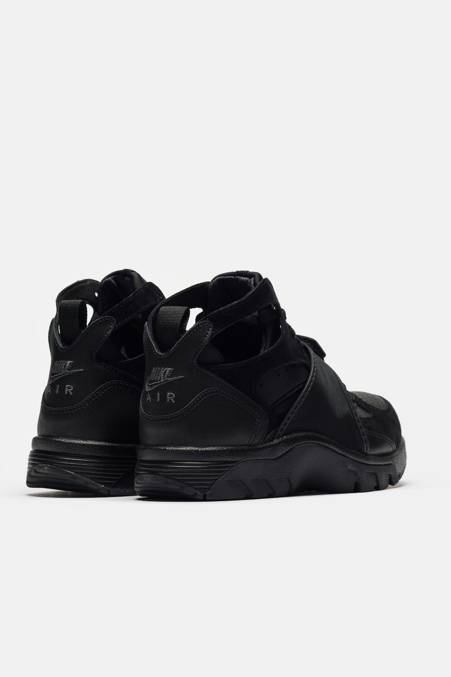 Air Trainer Huarache Sneaker in Black/Black