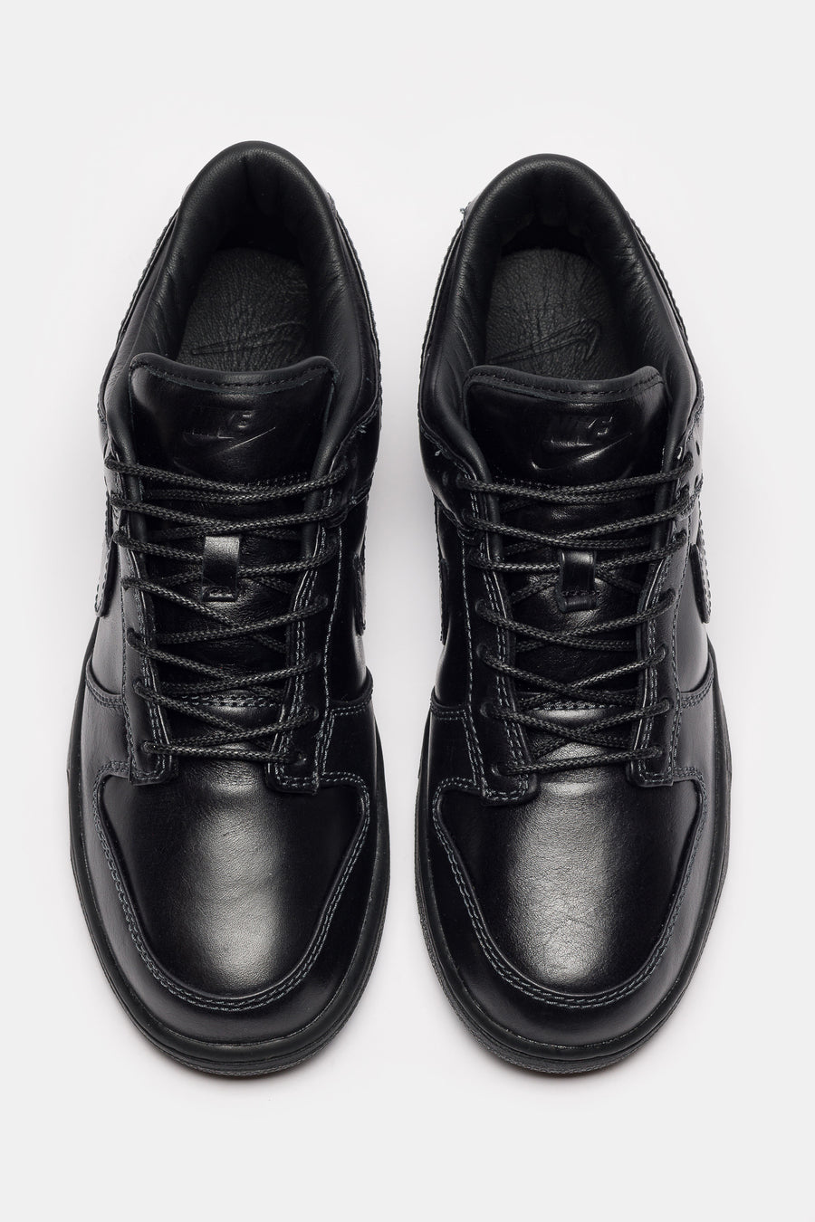 Nike Dunk Low Retro Premium Sneaker in Black/Black - Notre