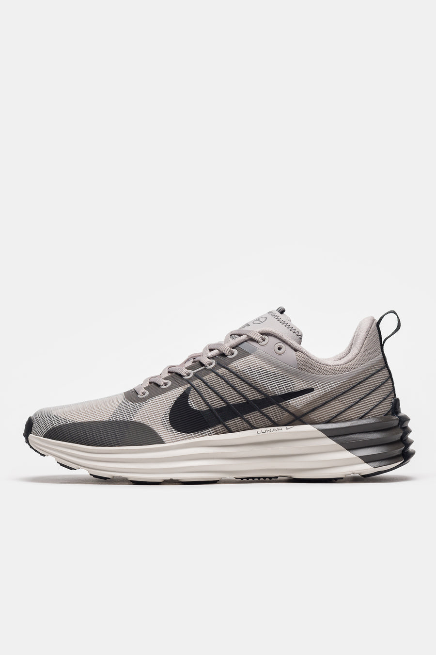 Lunar Roam Sneaker in College Grey/Black/Light Orewood Brown