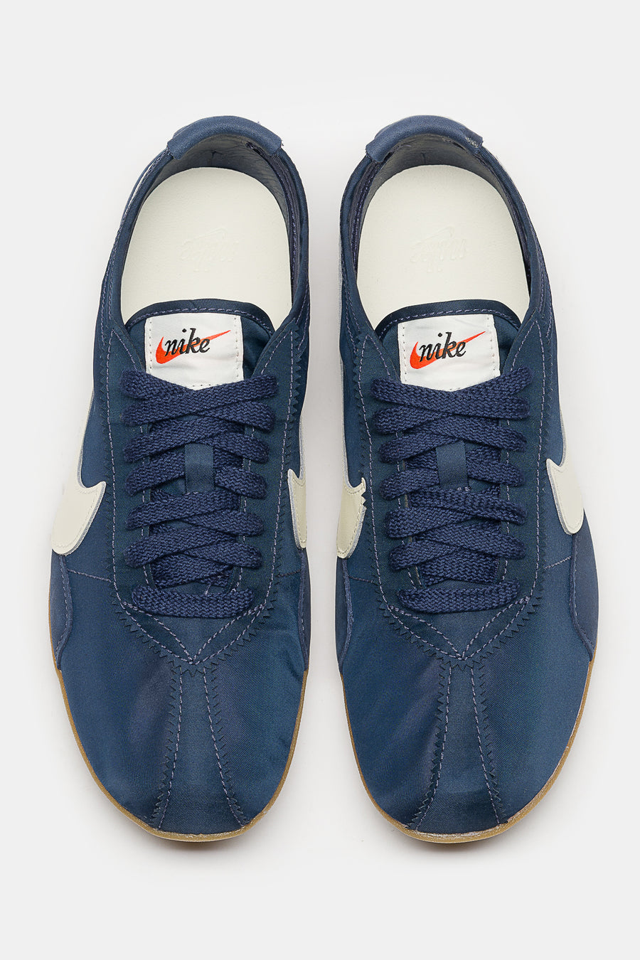 Nike Moon Shoe OG Sneaker in Midnight Navy/Soft Pearl/Gum Light Brown - Notre