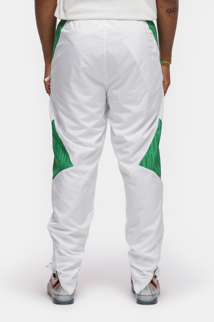 Nike Slawn x Nigeria Lightweight Pant in White/Black - Notre