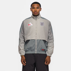 ウェア Nike x PALACE England Track Jacket Grey Palace x England Track Jacket in Pewter Grey/Cool Grey/Bright Crimson