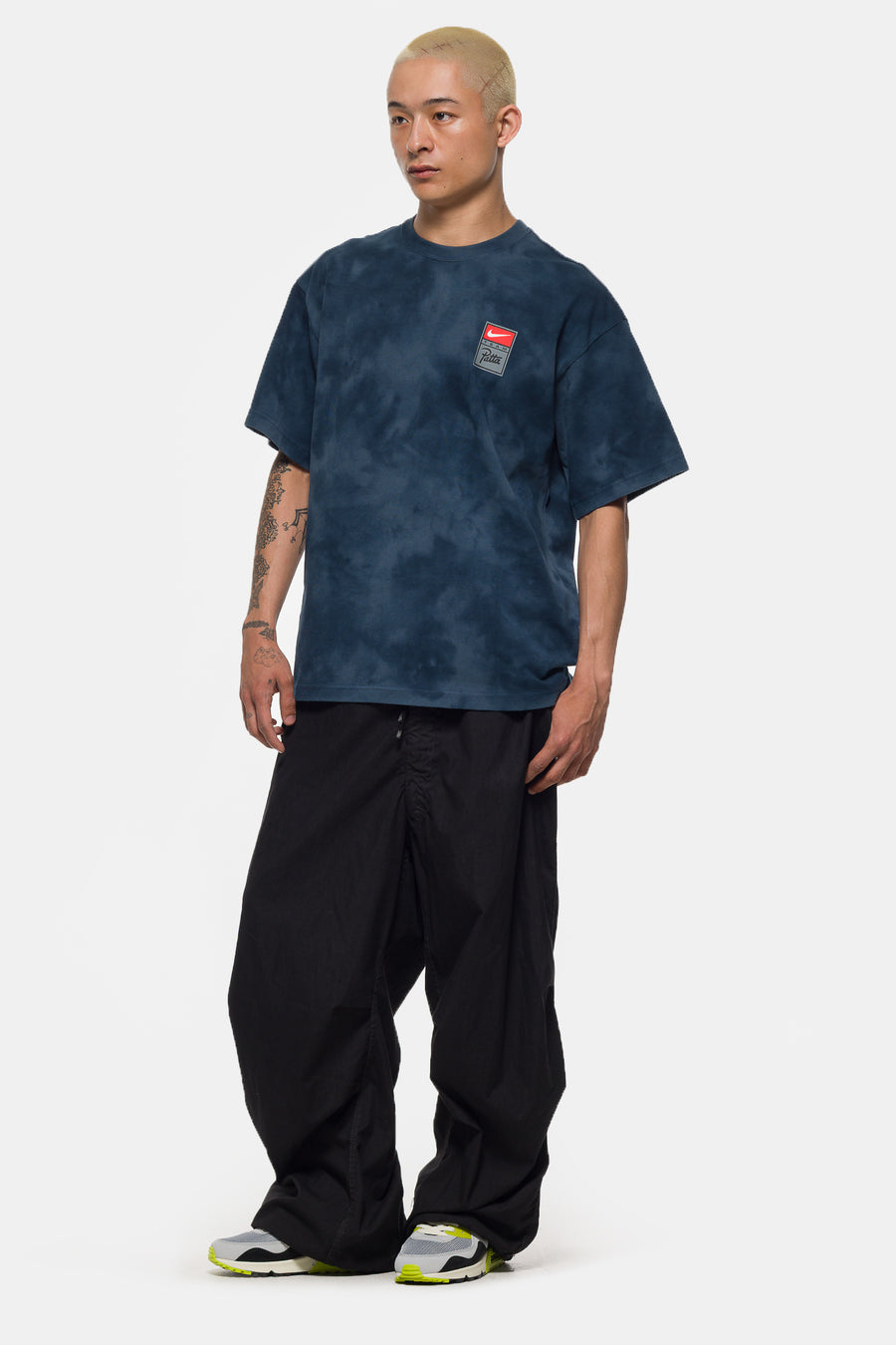 【Nike x Patta】 正規品★ T-Shirt Squadron Blue ★人気 Patta T-Shirt in Squadron Blue/Deep Ocean/Dark Obsidian