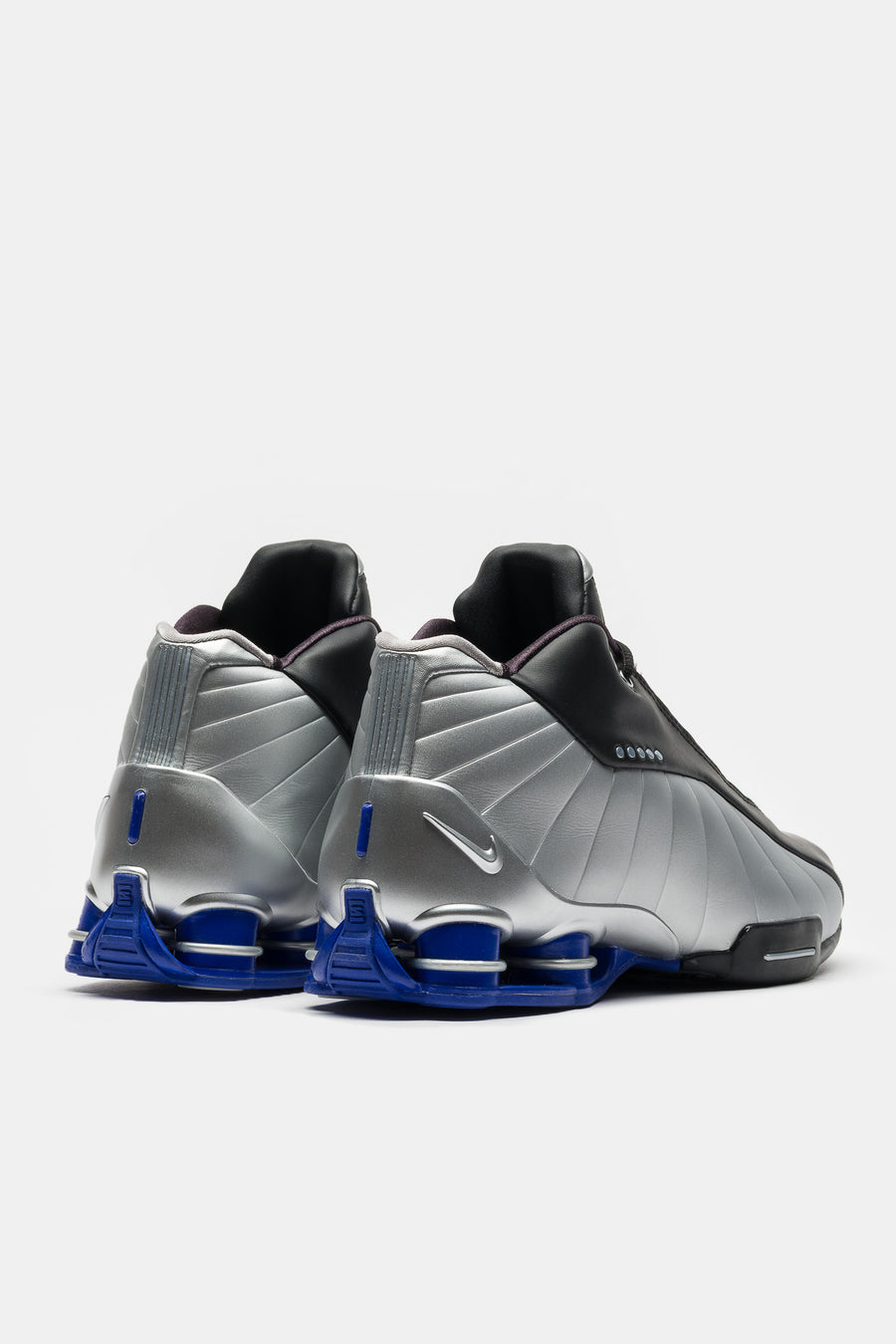 Nike Shox BB4 Sneaker in Black/Metallic Silver/Lapis - Notre
