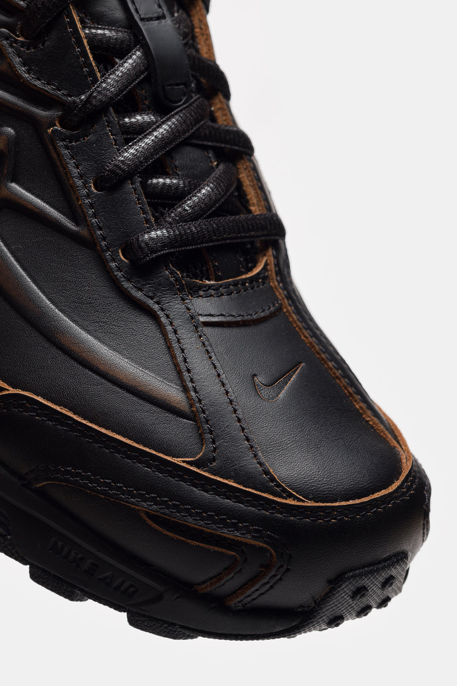 Shox Ride 2 Premium Sneaker in Black/Black/Light British Tan