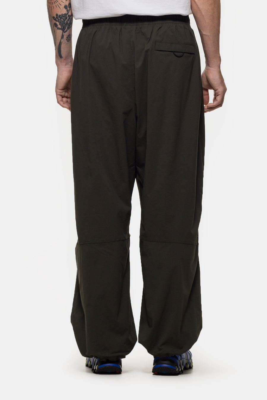 Nike Tech Woven Oversized Pant in Sequoia/Sequoia/Black - Notre