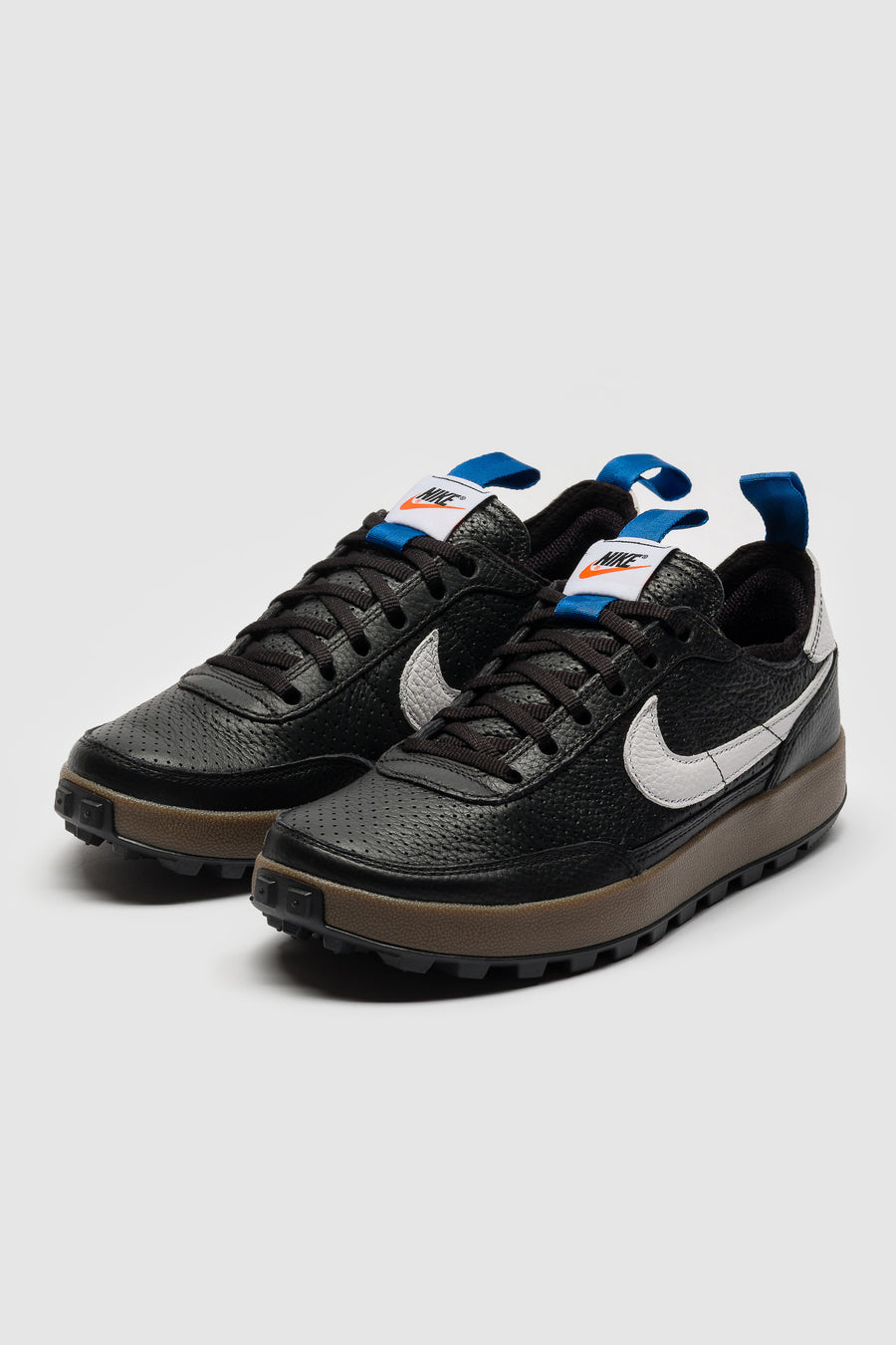 Nike Tom Sachs General Purpose Sneaker in Black/White/Team Royal/Team Orange - Notre